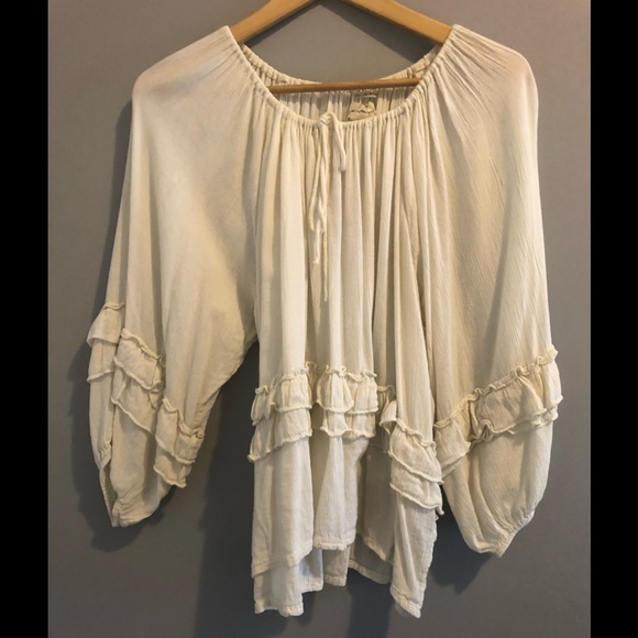 Ralph Lauren Tops - Ralph Lauren Denim & Supply Gauze Blouse (L)